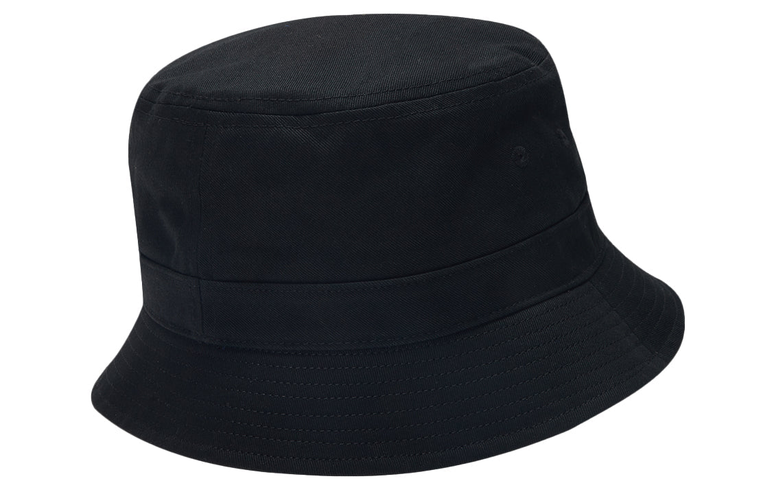 Converse Large Plaid Logo Bucket Hat 'Black' 10019855-A01