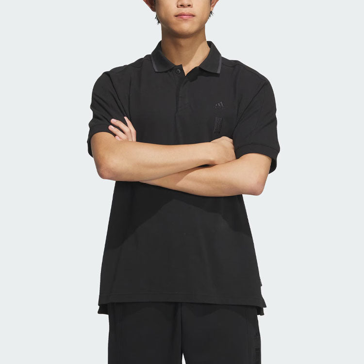 adidas Wuji Polo Shirt 'Black' IP4914