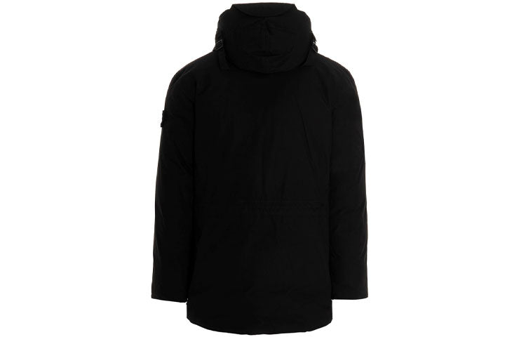 STONE ISLAND Ripstop Gore-tex Con Paclite Product Technology Down Jacket 'Black' 751540330-V0029