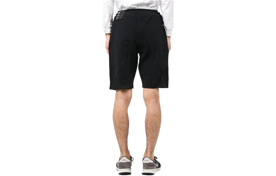 Men's Nike Solid Color Logo Drawstring Shorts Black 886180-010