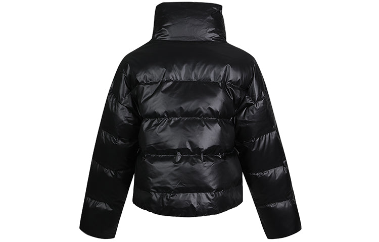 (WMNS) Nike Nsw Down-fill Short Stand Collar Windproof Down Jacket Black CU5814-010
