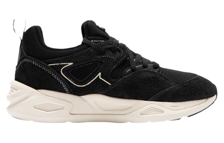 PUMA TRC Blaze Worn Out Sneakers 'Black White' 390153-02