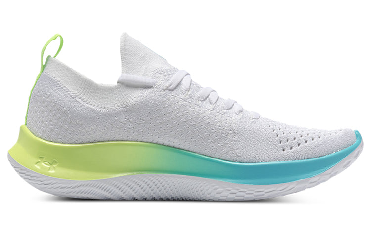 (WMNS) Under Armour FLOW Velociti SE CN 'White Neon Yellow' 3025711-112