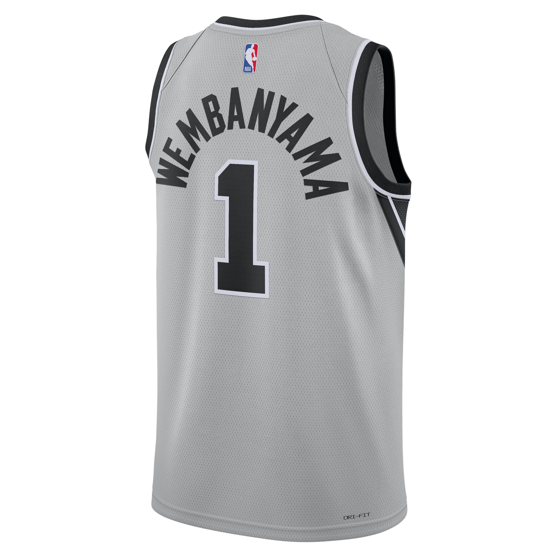 Nike Dri-FIT NBA Victor Wembanyama San Antonio Spurs 2025/26 Statement Edition Swingman Jersey 'Flat Silver' HM4882-007