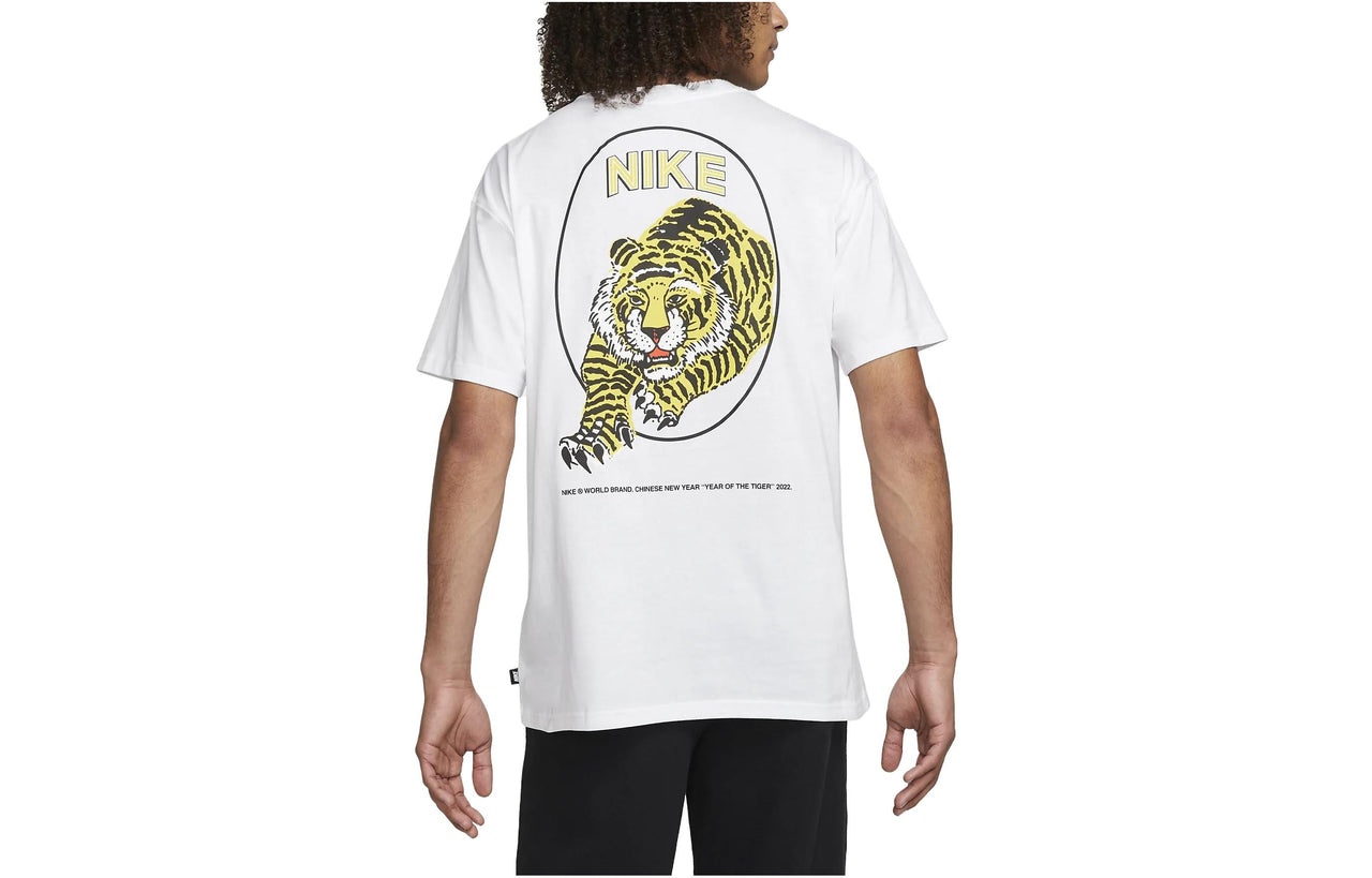 Nike NRG Tiger T-Shirt 'White' DO6627-100
