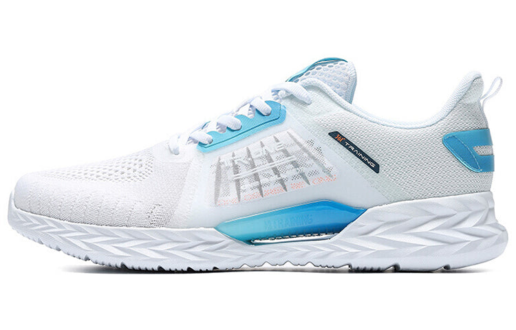 361 Degrees QU!K Light Breathable Running Shoes 'White Blue' 572024413-1