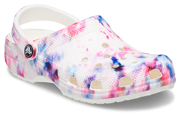 (WMNS) Crocs Classic Tie Dye Graphic Clog 'Garnet & Multi' 205453-6TS