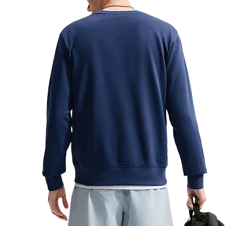 Nike Premier Dri-FIT Fleece Crew 'Midnight Navy White' IR0600-410