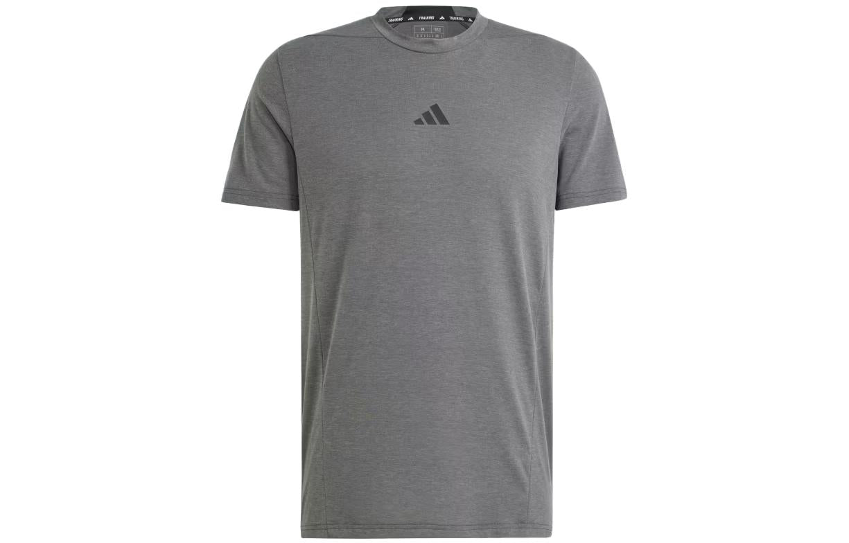 adidas Designed for Training Workout Tee Asia Sizing 'Grey' IS3809