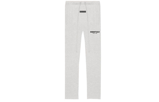 Fear of God Essentials SS22 Relaxed Sweatpants Light Oatmeal Logo FOG-SS22-604