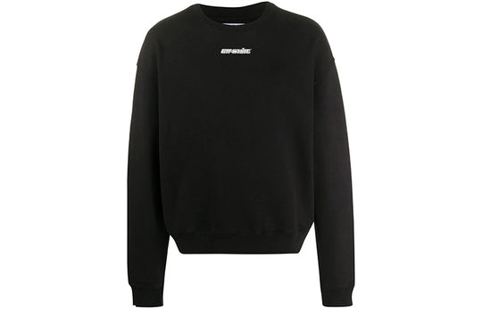 Off-White FW20 Marker Arrows Pullover Men Black OMBA035E20FLE0021045