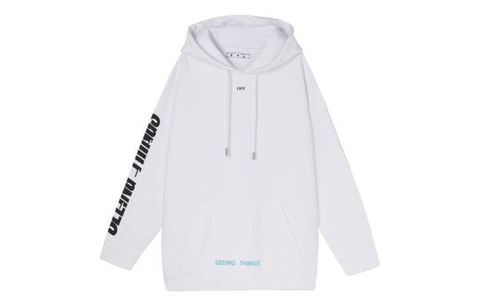 Men's Off-White Printing Classic autumn White OMBB009G20JER0020188