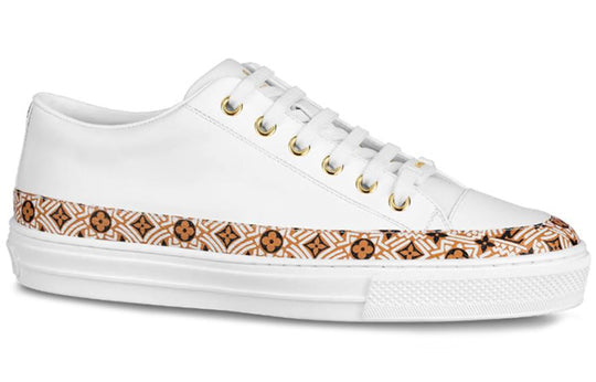 (WMNS) LOUIS VUITTON LV Crafty Stellar CalfskinSports Shoes White/Brown 1A85ES