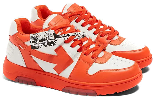 Off-White Out of Office Low-Shoes Orange OMIA189R21LEA0012501