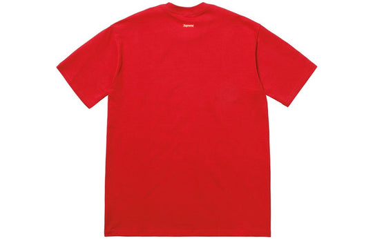 Supreme SS18 Hardware Tee Red Printing Short Sleeve Unisex SUP-SS18-515