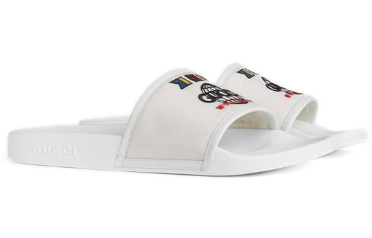 Gucci Slide 'Worldwide Flag - White' 599143-9PYX0-9061