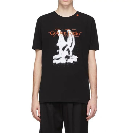 Off-White Harry the Bunny C/O Virgil Abloh Men's Black Cartoon Slim Black OMAA027R201850091001