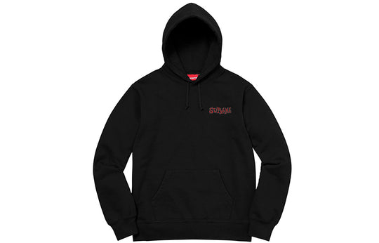 Supreme FW18 Portrait Hooded Sweatshirt Black SUP-FW18-480