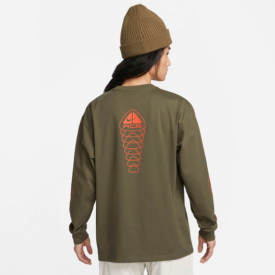 Nike ACG Long Sleeve Tee 'Olive Green' DX9455-325