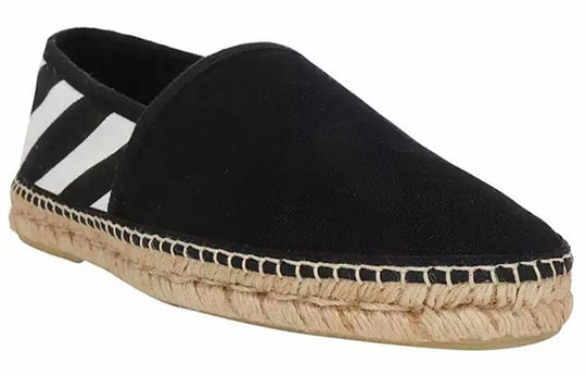 Off-White Diagonals Espadrilles 'Black' OMIA172S20D330201000