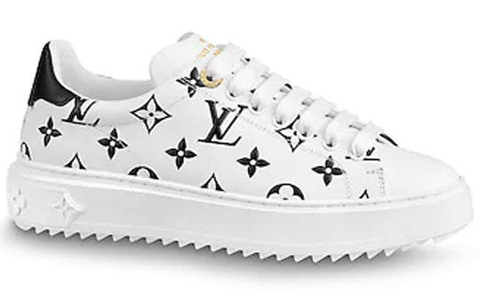 (WMNS) LOUIS VUITTON LV Time Out Sneakers Black/White 1A87NF