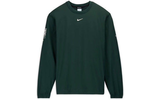 Nike x NOCTA Long Sleeve Woven Pullover 'Green White' DJ5584-397