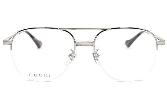 Gucci Series Optical Metallic Glasses Frame Silver GG0745O-004