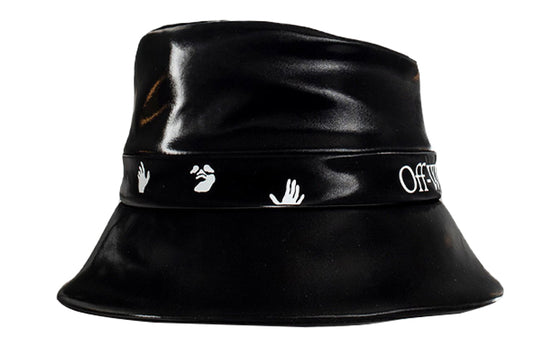 (WMNS) Off-White Logo Fisherman's Hat Black OWLB013F20FAB0011001