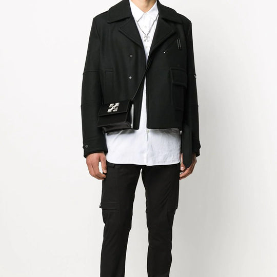 Off-White Big Logo Jacket 'Black' OMER001E20FAB0011001