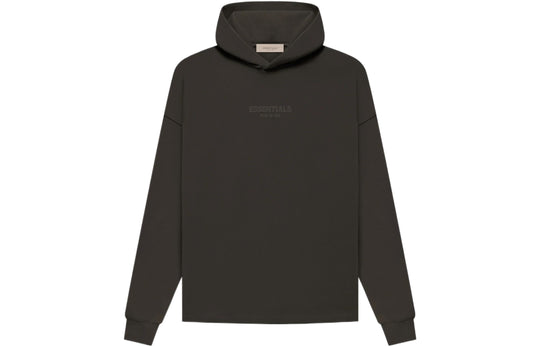 Fear of God Essentials FW22 Relaxed Hoodie 'Off Black' FOG-FW22-722