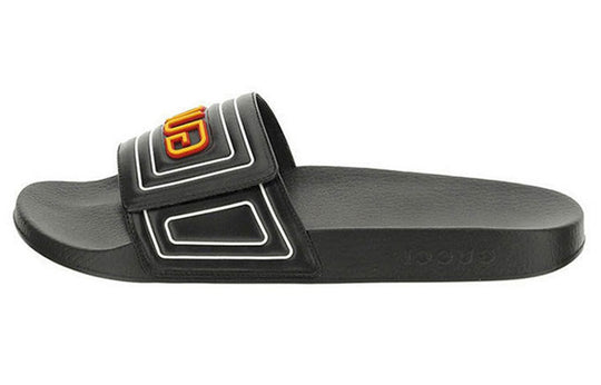 Gucci Slide 'Gucci Logo - Black' 575072-DIR00-1000