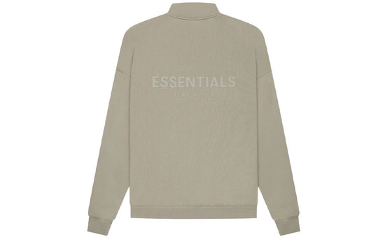 Fear of God Essentials SS21 Mockneck Half Zip Moss FOG-SS21-581