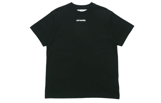 Off-White Marker Short-Sleeve Over Tee 'Black/Red' OMAA038E20JER0021025