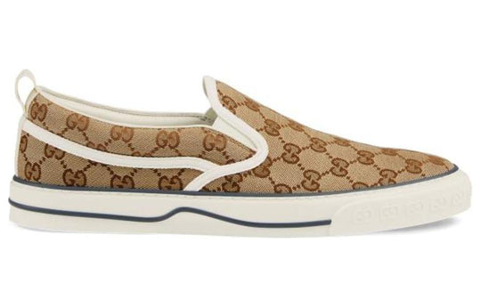 Gucci Tennis 1977 Slip-On 'Beige Ebony' 643489-2HK30-9761