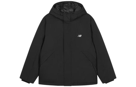 New Balance Winter Windproof Down Jacket 'Black' AMJ33322-BK