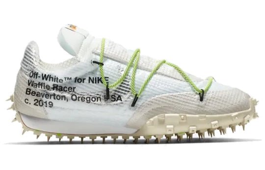 (WMNS)Nike x Off-White Waffle Racer 'Electric Green' CD8180-100