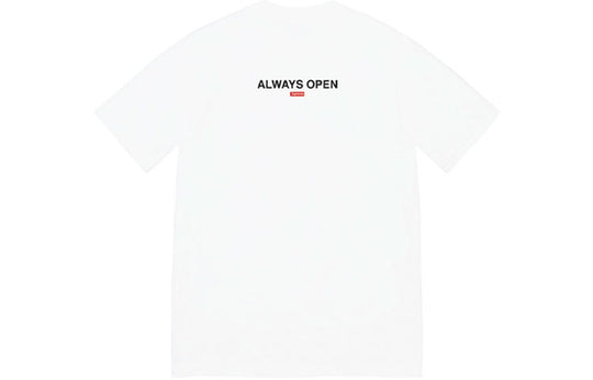 Supreme SS22 Week 1 Gas Tee Pattern Printing Short Sleeve Unisex SUP-SS22-008