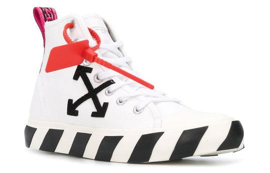 Off-White Vulc Sneaker Mid 'White Black' OMIA119S20D330380110