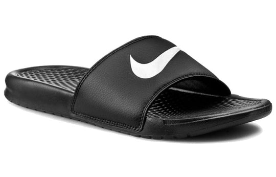 Nike Benassi Swoosh Slide 'Black White' 312618-011