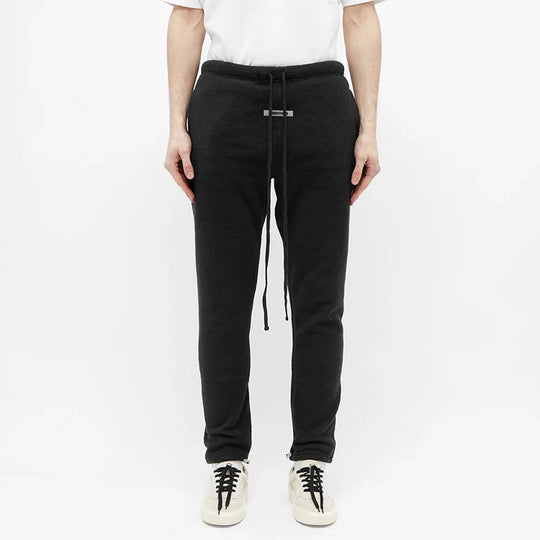 Fear of God Essentials SS20 Polar Fleece Pants Black FOG-SS20-280