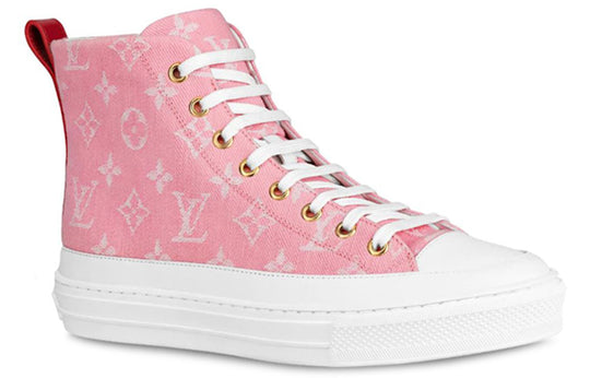 (WMNS) LOUIS VUITTON LV Stellar High-Top Sports Shoes Pink 1A7RQS