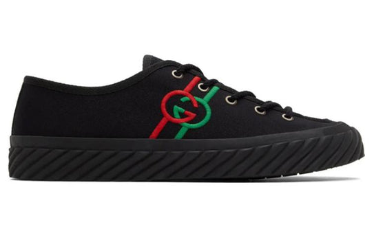 Gucci Tortuga Logo Sneaker 'Black' 703032-9ARZ0-1000