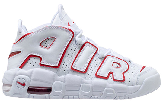 (GS) Nike Air More Uptempo 'White Varsity Red' 415082-108