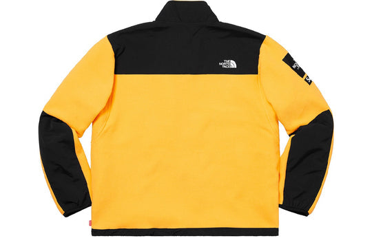 Supreme SS19 x The North Face Arc Logo Denali Fleece Jacket Yellow SUP-SS19-549