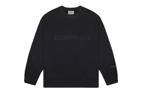 Fear of God Essentials SS20 Long Sleeve Sweater Black FOG-SS20-295