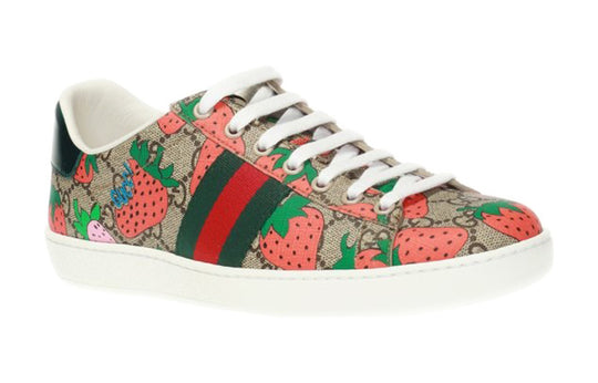 (WMNS) Gucci Ace 'Strawberry Beige' 433900-G2210-8960