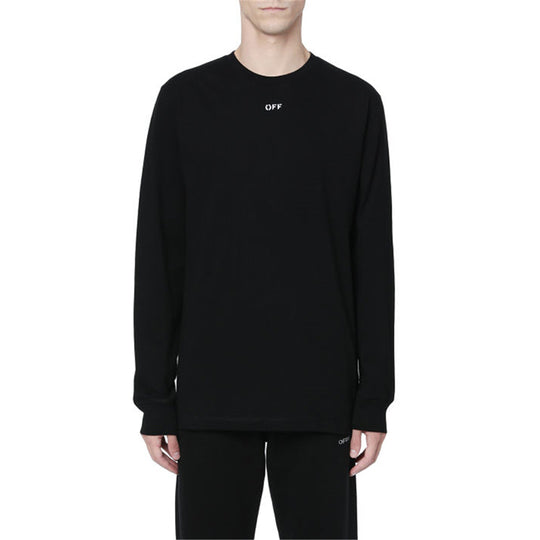 Off-White Fw20 Stencil Arrows Crew Neck Sweater OMBA025E20FLE0031001