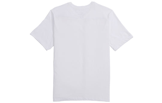 Nike Just Do It Sports Alphabet Casual Short Sleeve White CT6301-100