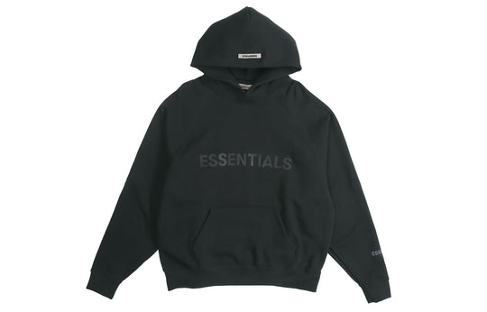 Fear of God Essentials SS20 Logo Hoodie 'Black' FOG-SS20-402