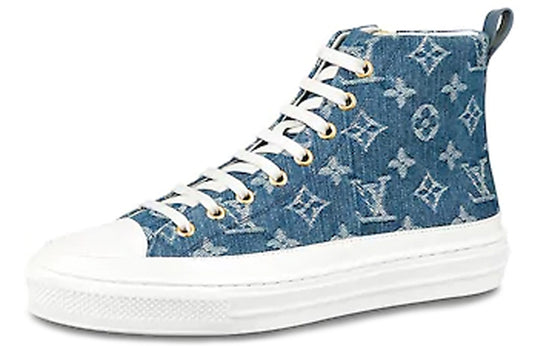 (WMNS) LOUIS VUITTON LV Stellar Hi 'Blue Monogram' 1A4VT2